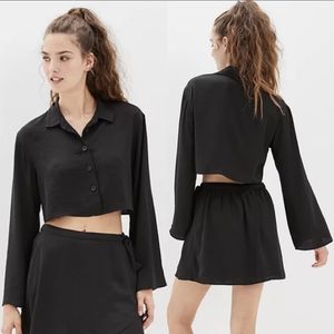 NWT American Eagle Cropped Blouse